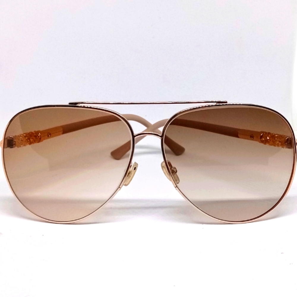 JIMMY CHOO "GRAY/S" SUNGLASSES WITH NON- PRESCRIPTION LENS: - Picture 3 of 15